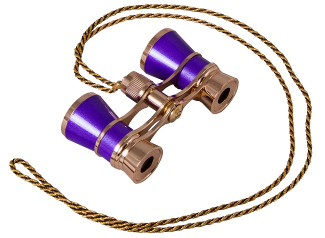 Театральный бинокль с цепочкой Levenhuk Broadway 325C Amethys Театральный бинокль с цепочкой Levenhuk Broadway 325C Amethys