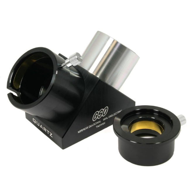 Диагональное кварцевое зеркало GSO 90° 2" с диэлектрическим покрытием Диагональное кварцевое зеркало GSO 90° 2" с диэлектрическим покрытием