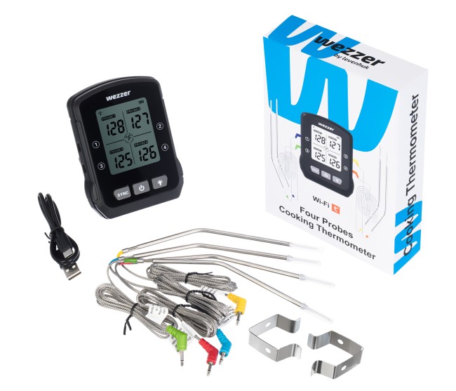 Термометр кулинарный Levenhuk Wezzer Cook MT90 Термометр кулинарный Levenhuk Wezzer Cook MT90