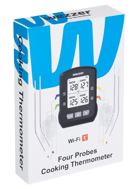 Термометр кулинарный Levenhuk Wezzer Cook MT90 Термометр кулинарный Levenhuk Wezzer Cook MT90