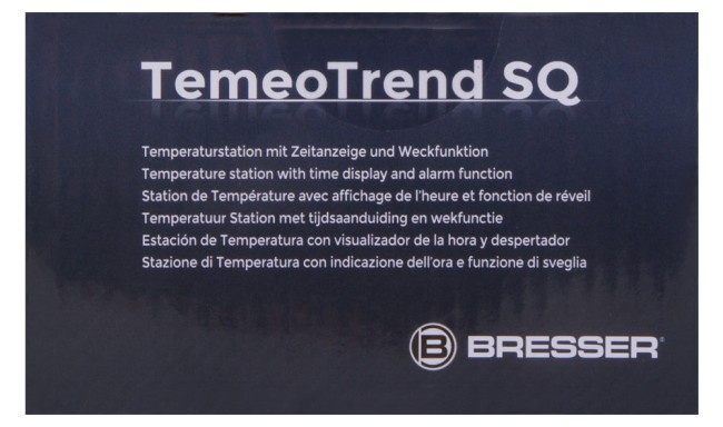 Метеостанция Bresser TemeoTrend SQ с радиоуправлением, белая Метеостанция Bresser TemeoTrend SQ с радиоуправлением, белая