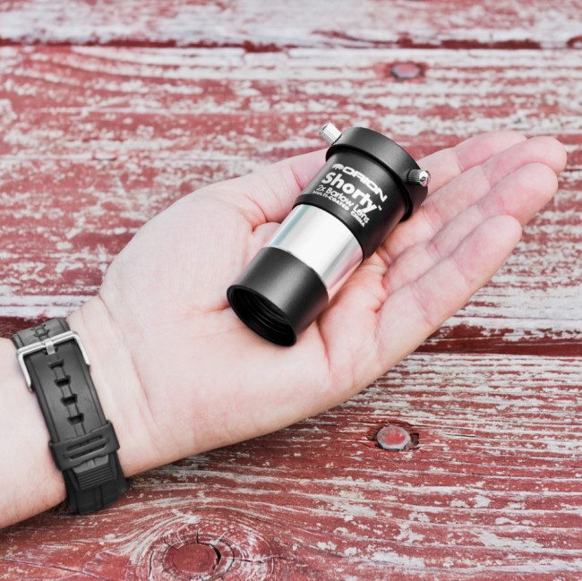 Линза Барлоу Orion Shorty 2x Barlow 1.25" Линза Барлоу Orion Shorty 2x Barlow 1.25"