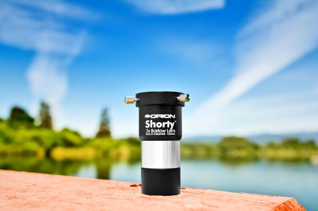 Линза Барлоу Orion Shorty 2x Barlow 1.25" Линза Барлоу Orion Shorty 2x Barlow 1.25"
