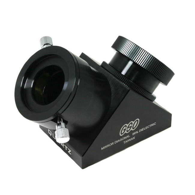 Диагональное кварцевое зеркало GSO 90° 2" для ШК с диэлектрическим покрытием Диагональное кварцевое зеркало GSO 90° 2" для ШК с диэлектрическим покрытием
