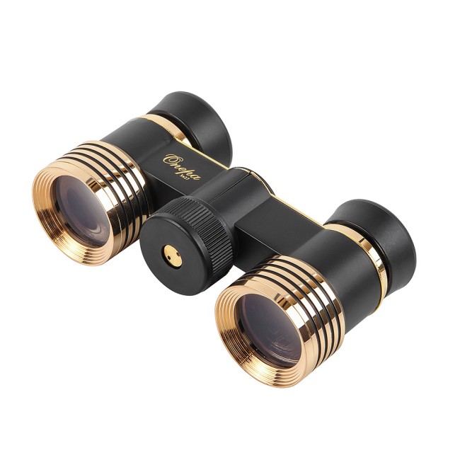 Бинокль Veber БГЦ 3x27 (черный/золото с фокусировкой) Бинокль Veber БГЦ 3x27 (черный/золото с фокусировкой)