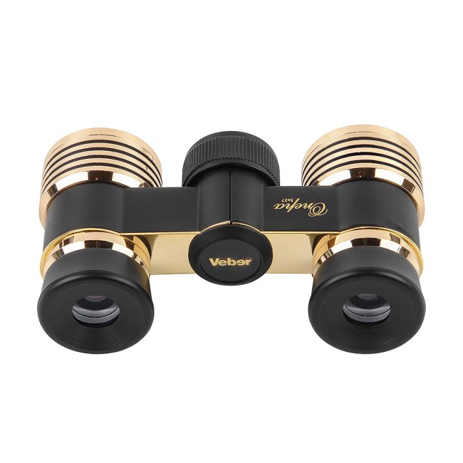 Бинокль Veber БГЦ 3x27 (черный/золото с фокусировкой) Бинокль Veber БГЦ 3x27 (черный/золото с фокусировкой)