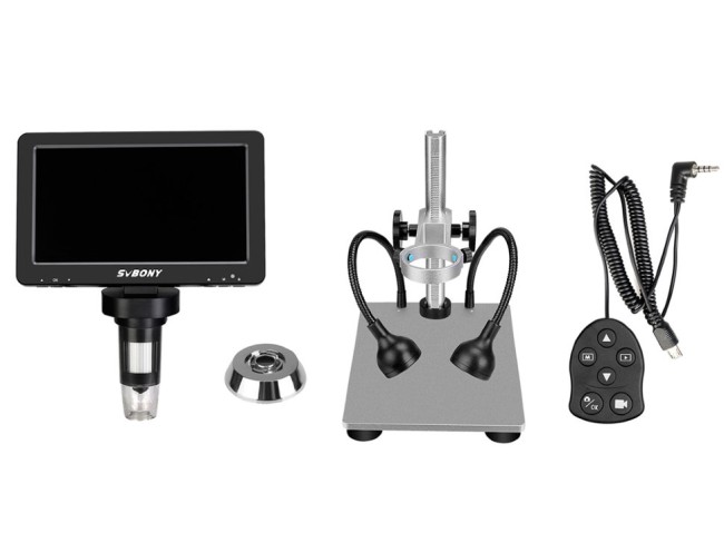 Цифровой микроскоп SVBONY с LCD-дисплеем SV604 Цифровой микроскоп SVBONY с LCD-дисплеем SV604