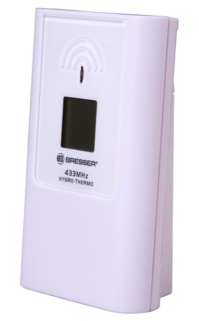 Метеостанция (настенные часы) Bresser TemeoTrend JC LCD с радиоуправлением, черная Метеостанция (настенные часы) Bresser TemeoTrend JC LCD с радиоуправлением, черная