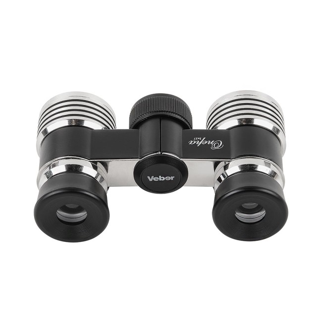 Бинокль Veber БГЦ 3x27 (черный/серебро с фокусировкой)