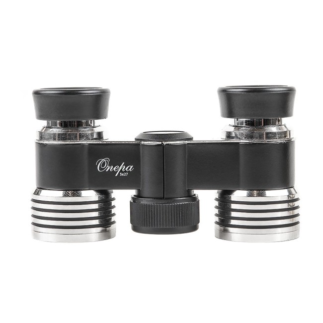 Бинокль Veber БГЦ 3x27 (черный/серебро с фокусировкой)