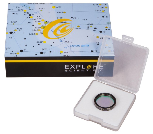 Светофильтр Explore Scientific H-Beta, 1,25" Светофильтр Explore Scientific H-Beta, 1,25"