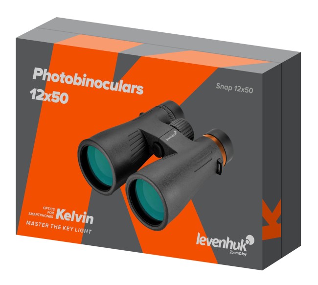 Фотобинокль Levenhuk Kelvin Snap 12x50