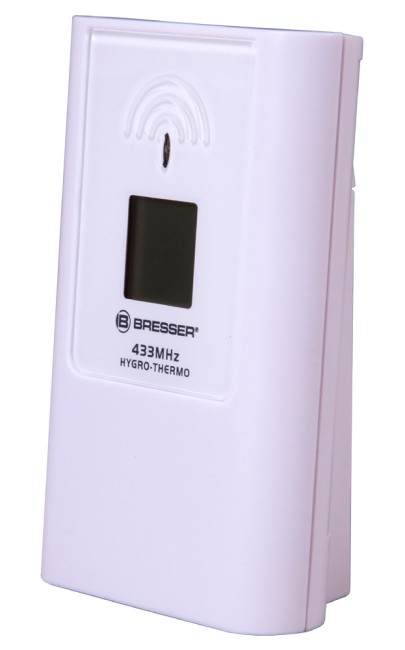 Метеостанция (настенные часы) Bresser TemeoTrend JC LCD с радиоуправлением, белая Метеостанция (настенные часы) Bresser TemeoTrend JC LCD с радиоуправлением, белая