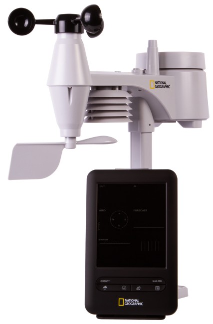 Метеостанция Bresser National Geographic «5 в 1» с цветным экраном Метеостанция Bresser National Geographic «5 в 1» с цветным экраном