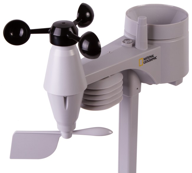 Метеостанция Bresser National Geographic «5 в 1» с цветным экраном Метеостанция Bresser National Geographic «5 в 1» с цветным экраном