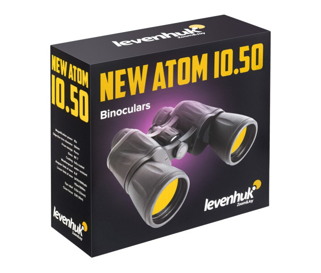 Бинокль Levenhuk New Atom 10x50