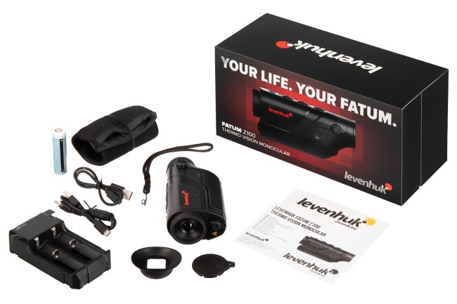 Монокуляр тепловизионный Levenhuk Fatum Z100 Монокуляр тепловизионный Levenhuk Fatum Z100