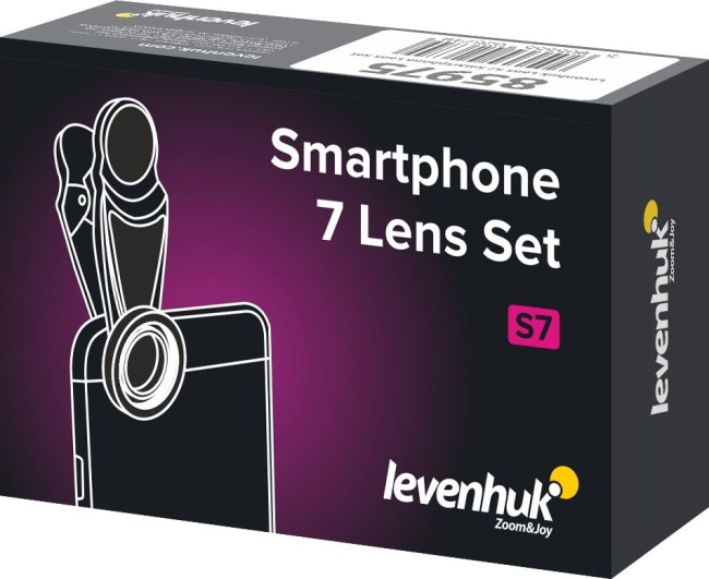 Набор объективов для смартфона Levenhuk Lens S7 Набор объективов для смартфона Levenhuk Lens S7
