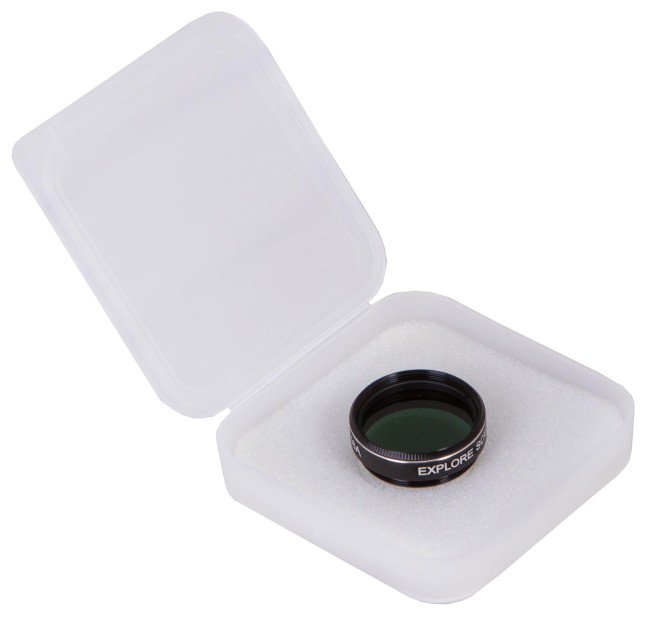 Светофильтр Explore Scientific темно-зеленый №58A, 1,25" Светофильтр Explore Scientific темно-зеленый №58A, 1,25"