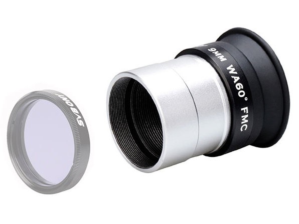 Окуляр SVBONY 60° WA 9 мм, 1,25"