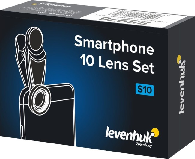 Набор объективов для смартфона Levenhuk Lens S10