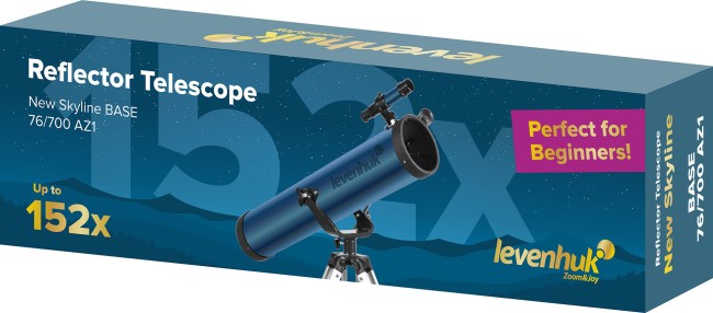 Телескоп Levenhuk New Skyline BASE 76/700 AZ1