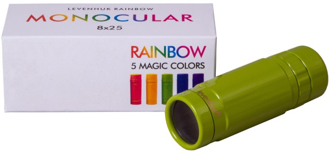 Монокуляр Levenhuk Rainbow 8x25 Lime Монокуляр Levenhuk Rainbow 8x25 Lime