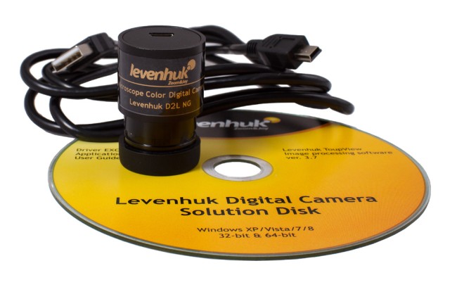 Микроскоп Levenhuk Rainbow D2L, 0,3 Мпикс, Moonstone\Лунный камень Микроскоп Levenhuk Rainbow D2L, 0,3 Мпикс, Moonstone\Лунный камень