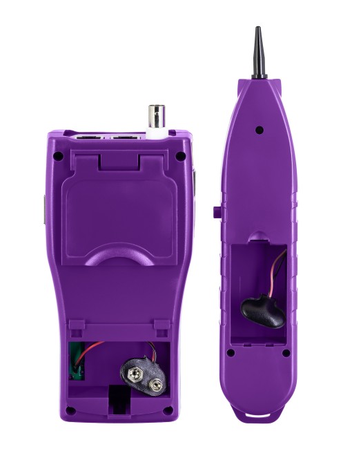 Кабельный тестер Ermenrich NetGeeks NP30, фиолетовый