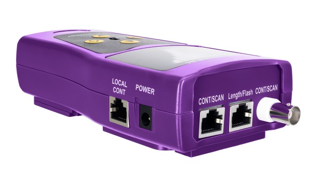 Кабельный тестер Ermenrich NetGeeks NP30, фиолетовый