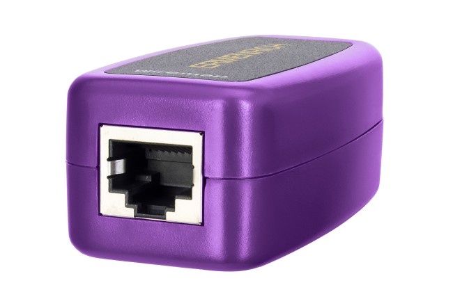 Кабельный тестер Ermenrich NetGeeks NP30, фиолетовый