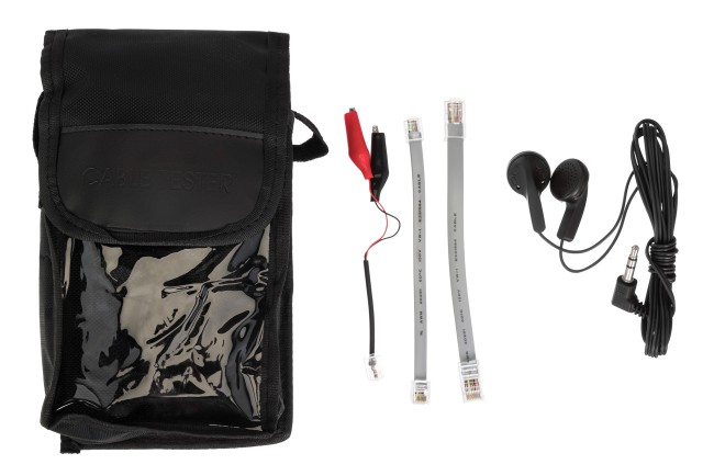 Кабельный тестер Ermenrich NetGeeks NP30, фиолетовый