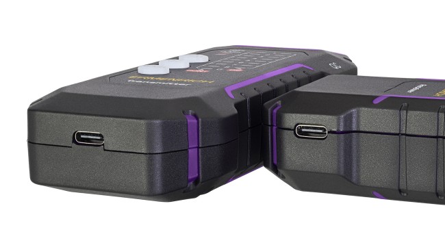 Кабельный тестер Ermenrich NetGeeks NP35, фиолетовый