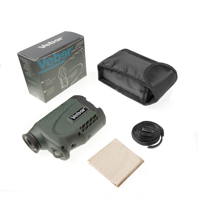 Лазерный дальномер Veber 7х25 LR 400 Лазерный дальномер Veber 7х25 LR 400