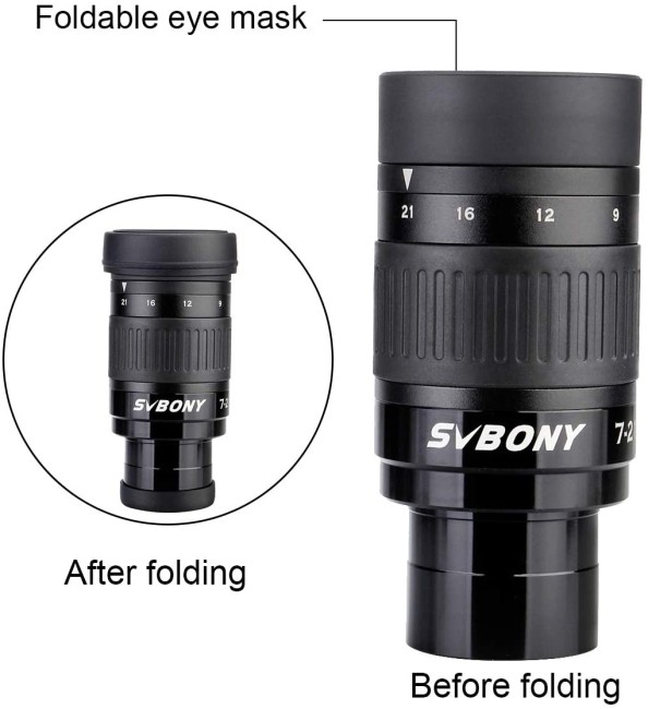 Окуляр-зум SVBONY 7-21 мм, 1,25"