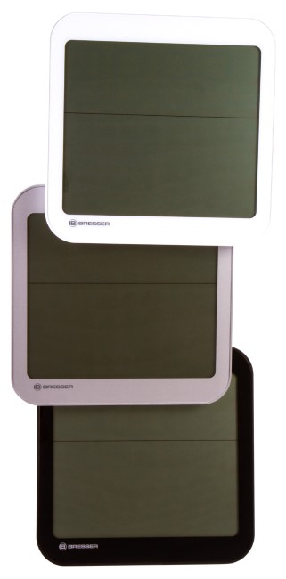 Часы настенные Bresser MyTime Meteotime LCD, черные