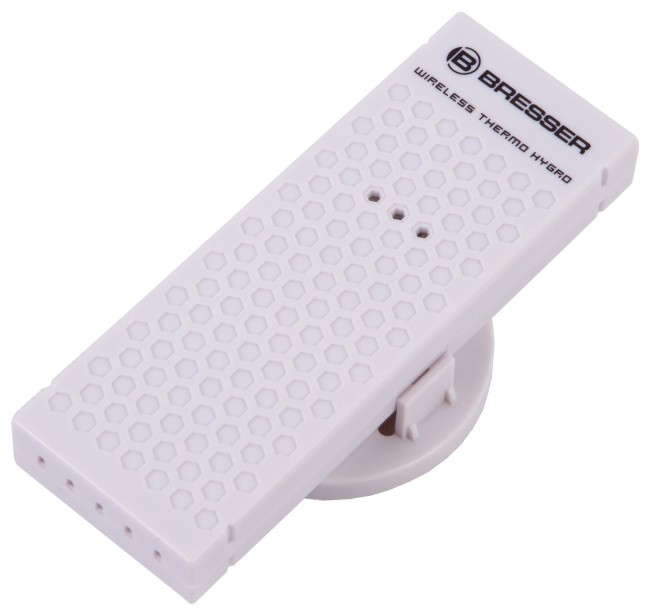 Часы настенные Bresser MyTime Meteotime LCD, черные