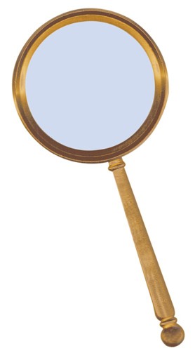 Лупа ручная круглая 10х-50мм для чтения медная YT80761 Лупа ручная круглая 10х-50мм для чтения медная YT80761