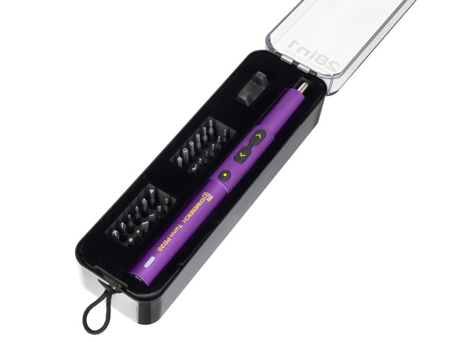 Отвертка для точных работ Ermenrich Tunn PD20, фиолетовый