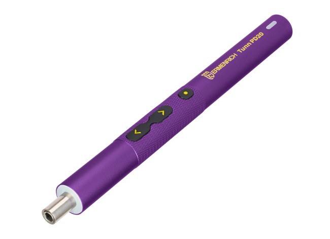 Отвертка для точных работ Ermenrich Tunn PD20, фиолетовый