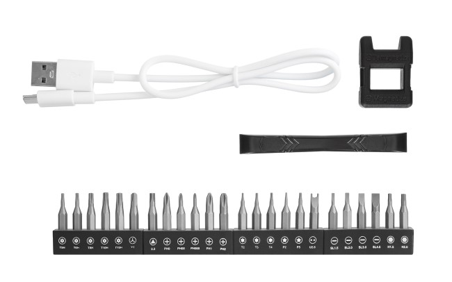 Отвертка для точных работ Ermenrich Tunn PD20, фиолетовый