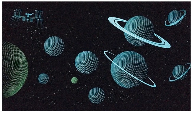 Карта Солнечной системы (светящаяся в темноте) Карта Солнечной системы (светящаяся в темноте)