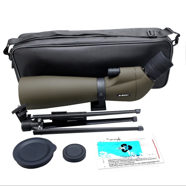 Зрительная труба SVBONY 20-60x80 с штативом Зрительная труба SVBONY 20-60x80 с штативом