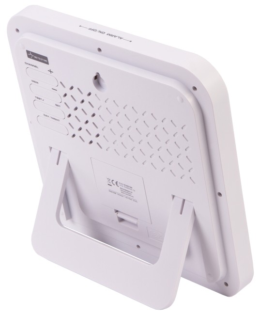 Часы настенные Bresser MyTime Meteotime LCD, белые Часы настенные Bresser MyTime Meteotime LCD, белые