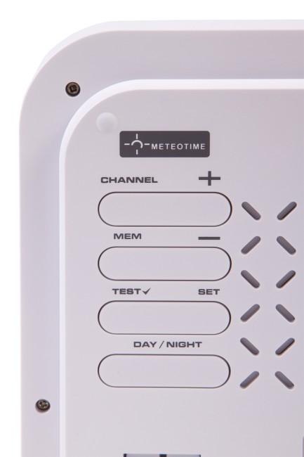 Часы настенные Bresser MyTime Meteotime LCD, белые Часы настенные Bresser MyTime Meteotime LCD, белые