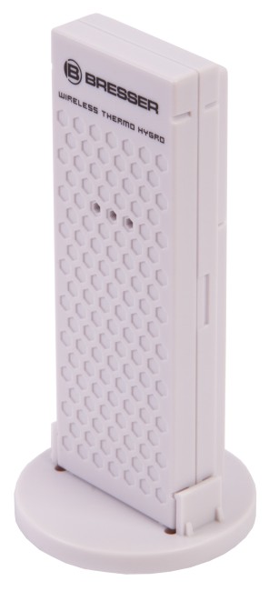 Часы настенные Bresser MyTime Meteotime LCD, белые Часы настенные Bresser MyTime Meteotime LCD, белые