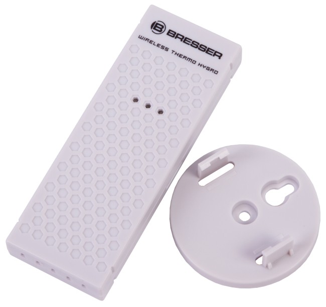 Часы настенные Bresser MyTime Meteotime LCD, белые Часы настенные Bresser MyTime Meteotime LCD, белые