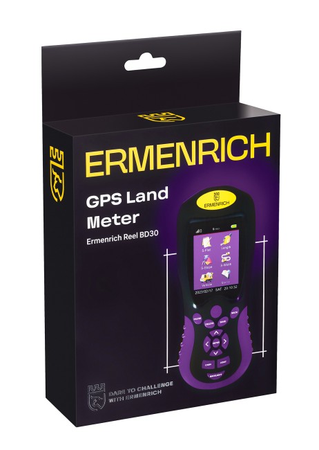 GPS-измеритель площади Ermenrich Reel BD30, фиолетовый