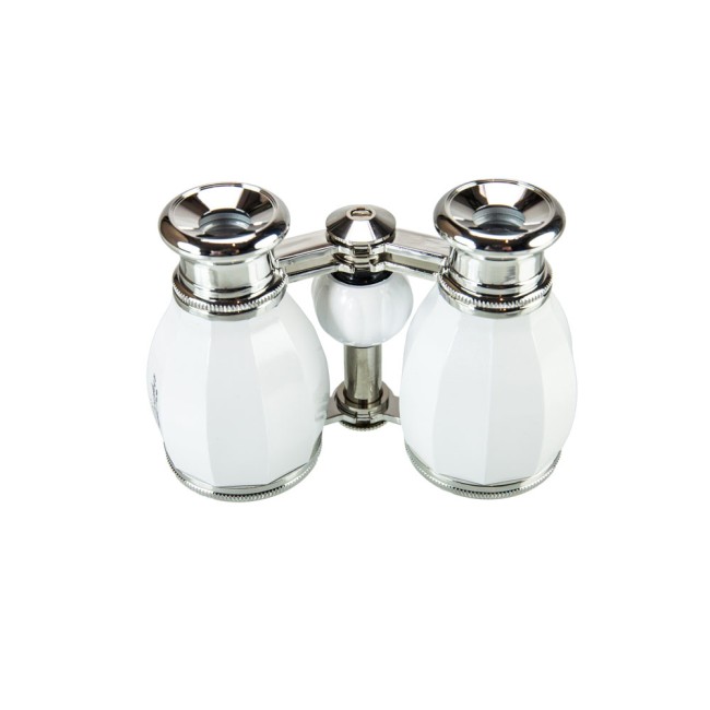 Бинокль Veber БГЦ 4x30 А02 (белый/серебро с фокусировкой) Бинокль Veber БГЦ 4x30 А02 (белый/серебро с фокусировкой)