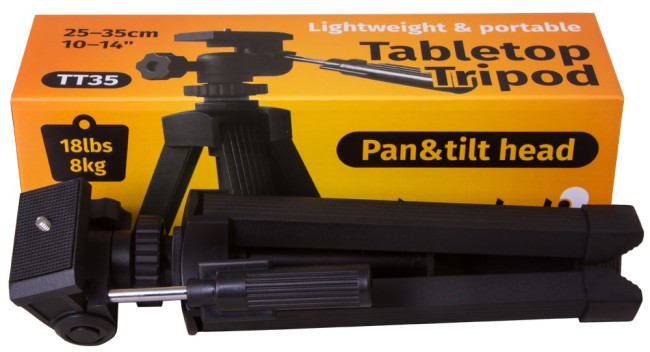 Штатив настольный Levenhuk TT35 Штатив настольный Levenhuk TT35